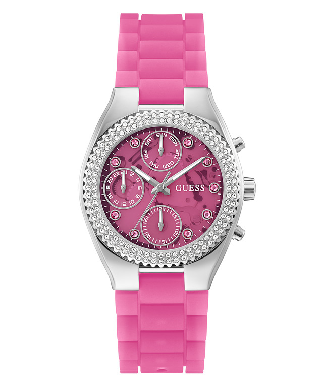 GUESS Ladies Sparkling Pink Limited Edition Watch