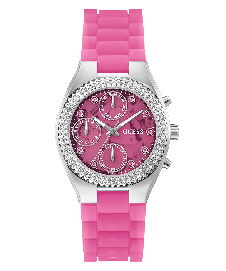 GUESS Ladies Sparkling Pink Limited Edition Watch