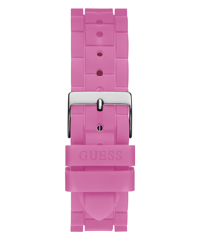 GUESS Ladies Sparkling Pink Limited Edition Watch back view