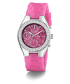 GUESS Ladies Sparkling Pink Limited Edition Watch angle