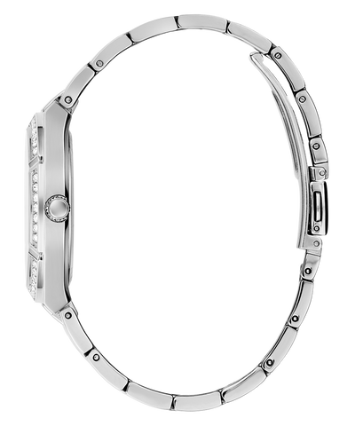 GUESS Ladies 36 Silver-Tone Analog Sport Watch