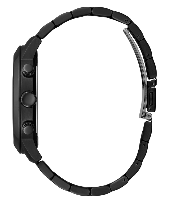 GUESS Mens 45 Black Multi-function Dress Watch