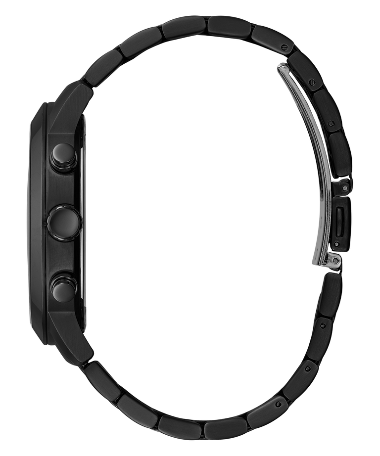 GUESS Mens 45 Black Multi-function Dress Watch