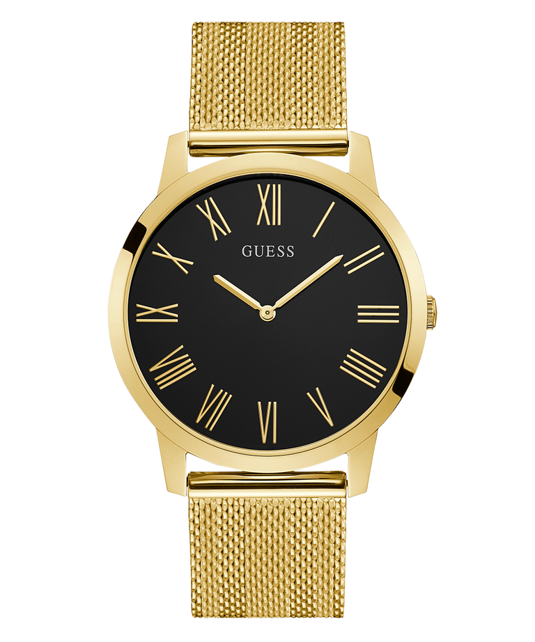 Reloj analógico dorado para hombre GUESS