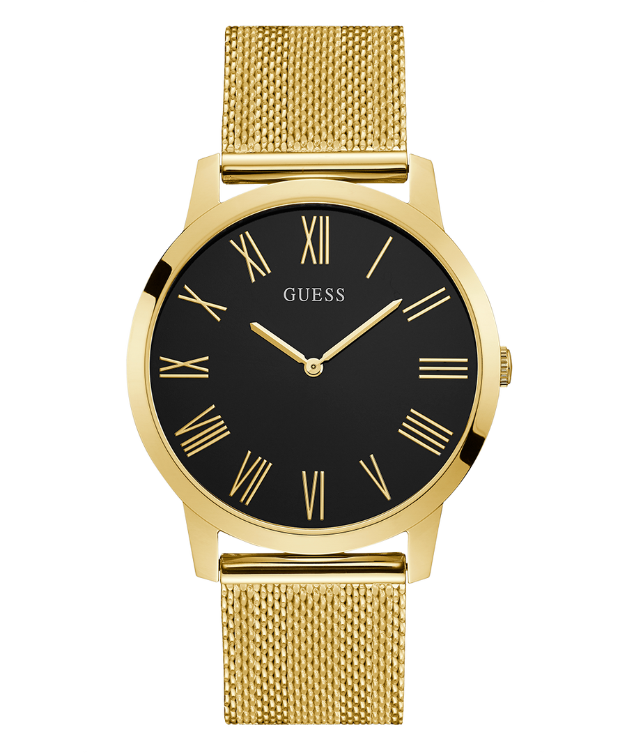 Reloj analógico dorado para hombre GUESS