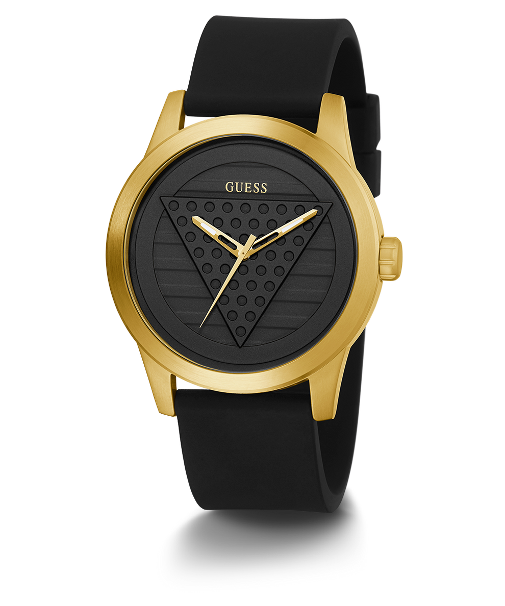Gold and black guess watch online