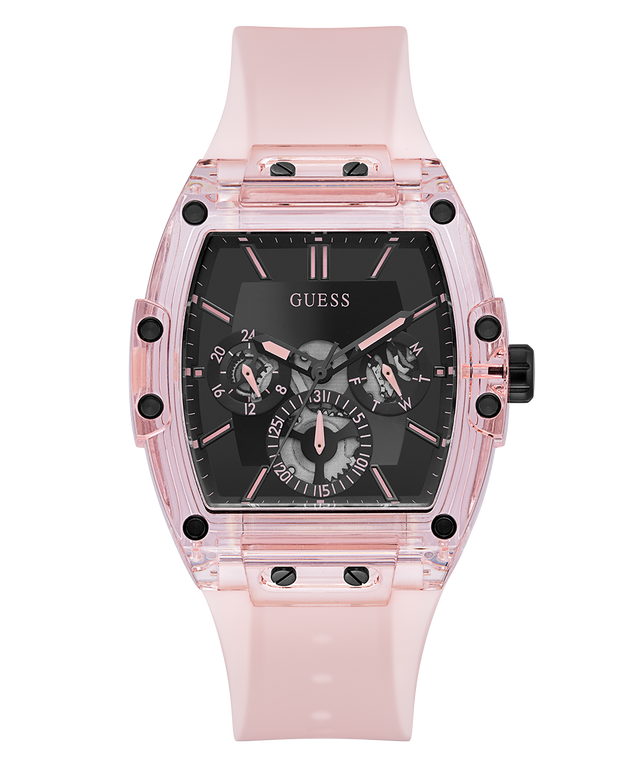 GUESS Mens Sporting Pink Limited Edition Watch