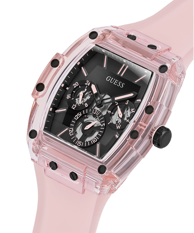 GUESS Mens Sporting Pink Limited Edition Watch lifestyle