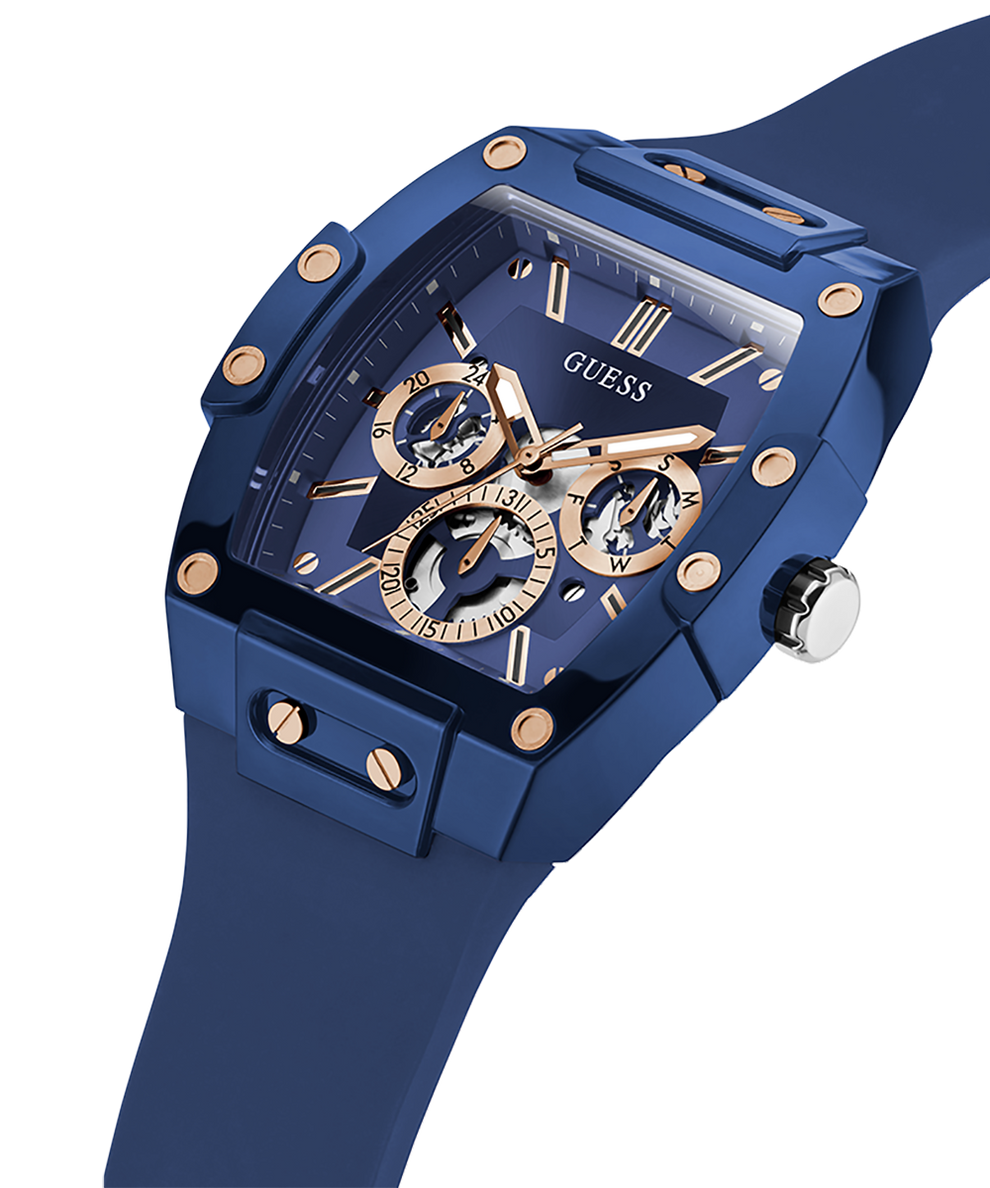 GUESS Mens Watch - | Multi-function Blue Watches GUESS GW0203G7 US
