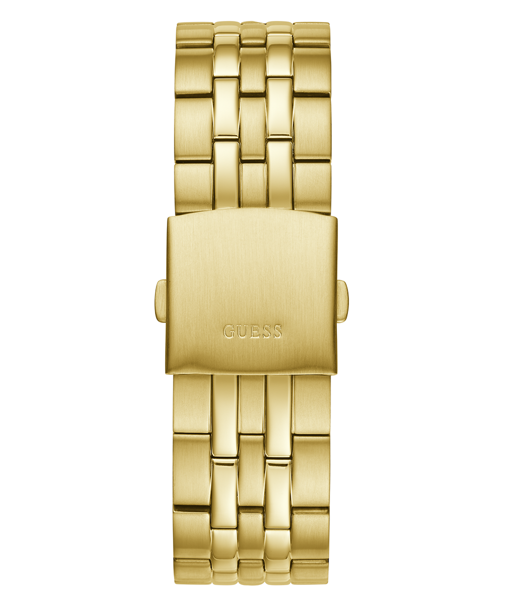 GW0220G2 GUESS Mens Gold Tone Day/Date Watch back