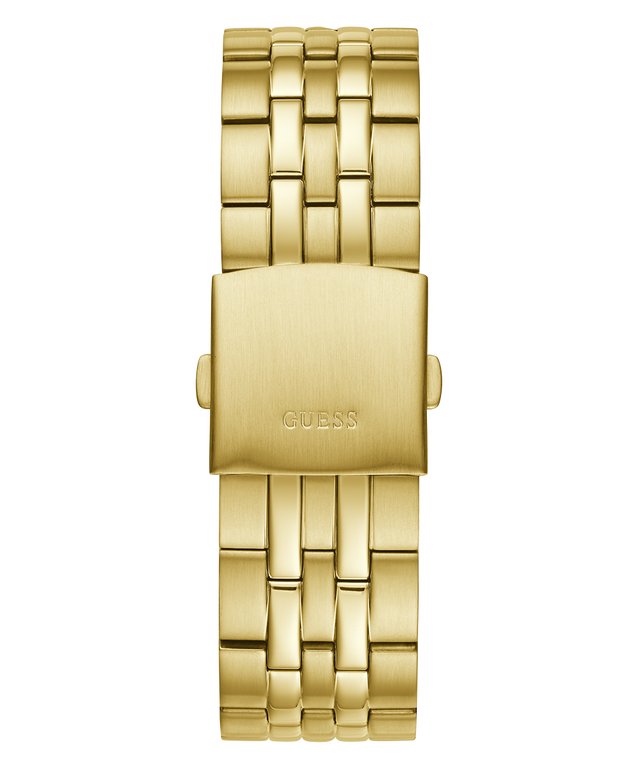 GW0220G2 GUESS Mens Gold Tone Day/Date Watch back