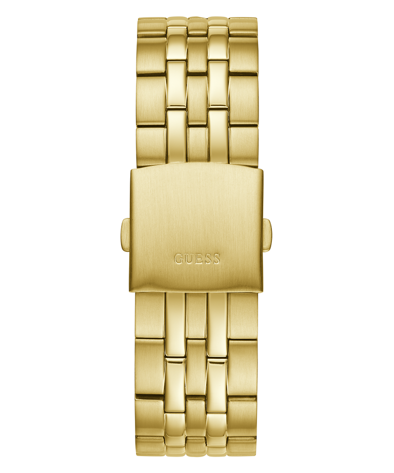 GW0220G2 GUESS Mens Gold Tone Day/Date Watch back