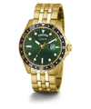 GW0220G2 GUESS Mens Gold Tone Day/Date Watch angle