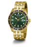 GW0220G2 GUESS Mens Gold Tone Day/Date Watch angle