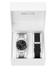 Reloj analógico GUESS en tono plateado para hombre