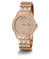GUESS Ladies Rose Gold Tone Date Watch main image
