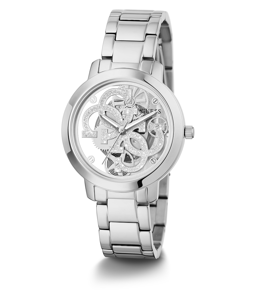 Buy Armani Exchange Women Silver Toned Lola Analogue Watch AX5537 - Watches  for Women 10462476 | Myntra