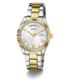 GW0308L6 GUESS Ladies 2-Tone Day/Date Watch angle