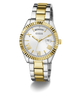 GW0308L6 GUESS Ladies 2-Tone Day/Date Watch angle