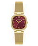 Reloj analógico dorado para mujer GUESS