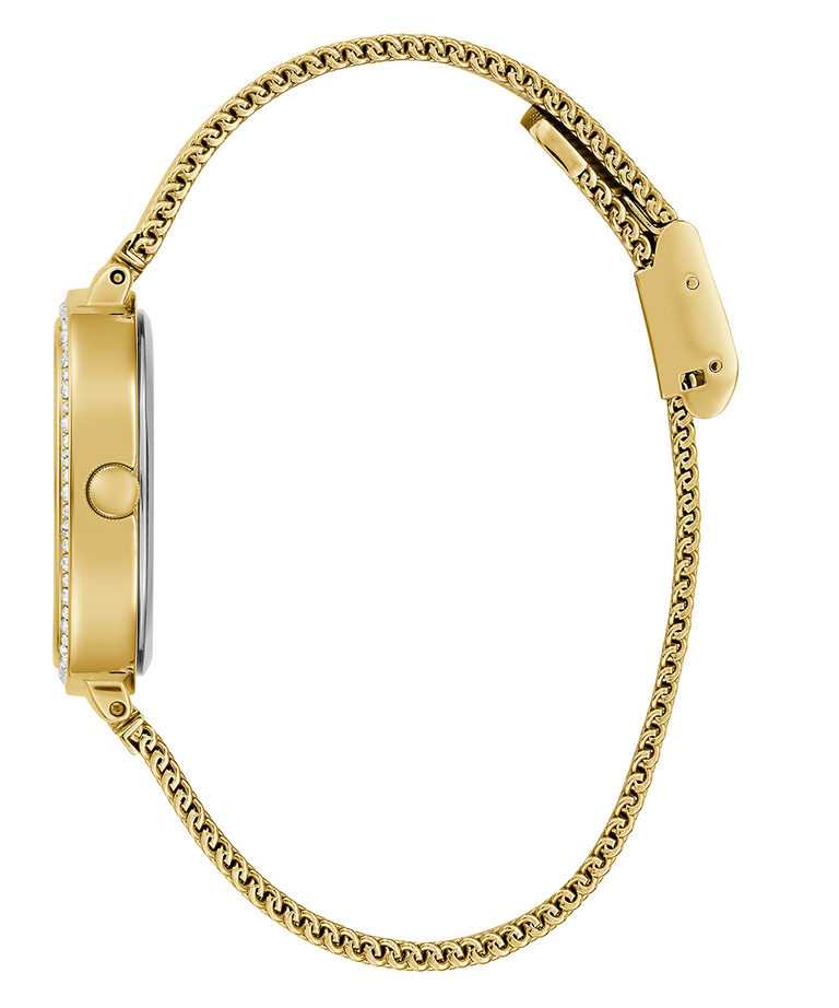 Reloj analógico dorado para mujer GUESS