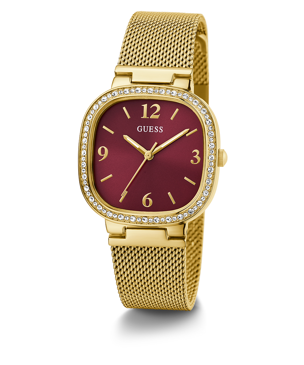 Reloj analógico dorado para mujer GUESS