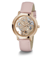 GW0383L2 GUESS Ladies Pink & Rose Gold Tone Analog Watch angle