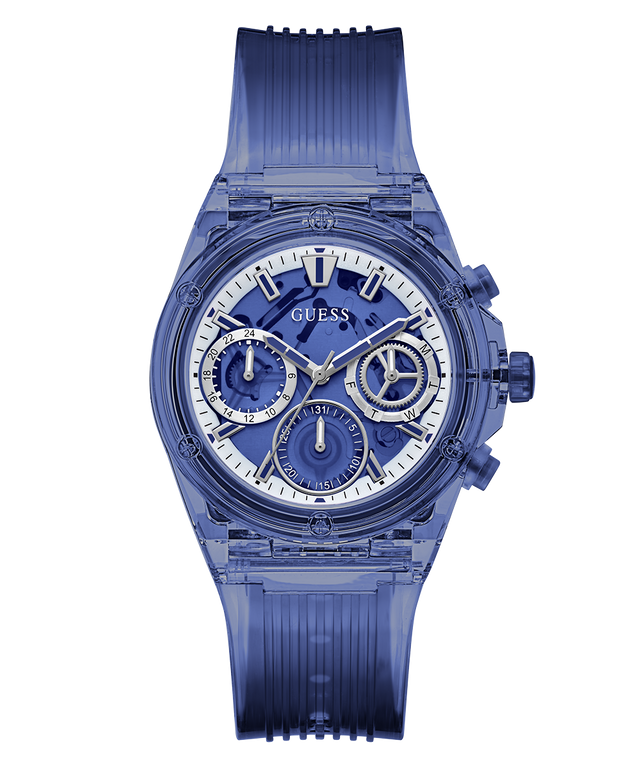 GUESS Eco-Friendly Blue Bio-Based Multi-function Watch