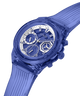 GUESS Eco-Friendly Blue Bio-Based Multi-function Watch lifestyle angle