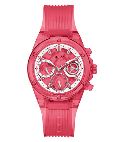  GW0438L4 GUESS Ladies Red Multi-function Watch