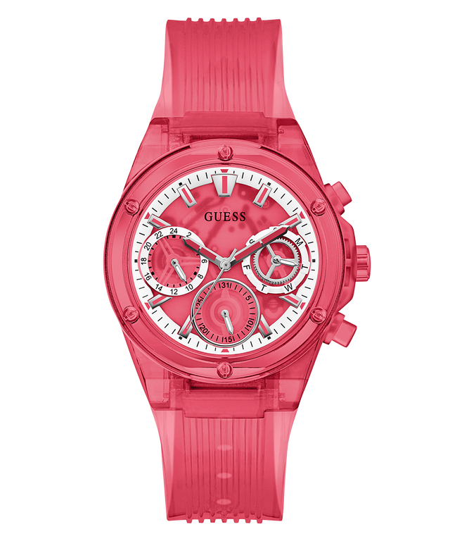  GW0438L4 GUESS Ladies Red Multi-function Watch