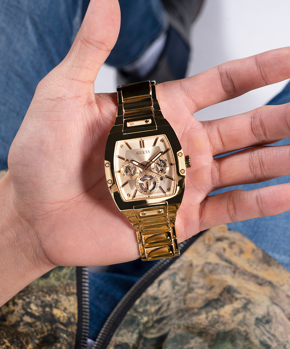 Watches Tone Multi-function | GUESS GUESS - Mens US Watch GW0456G2 Gold