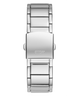 GUESS Mens Silver Tone Multi-function Watch back