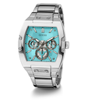 GUESS Mens Silver Tone Multi-function Watch main