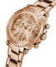 GUESS Ladies Rose Gold Tone Multi-function Watch lifestyle image