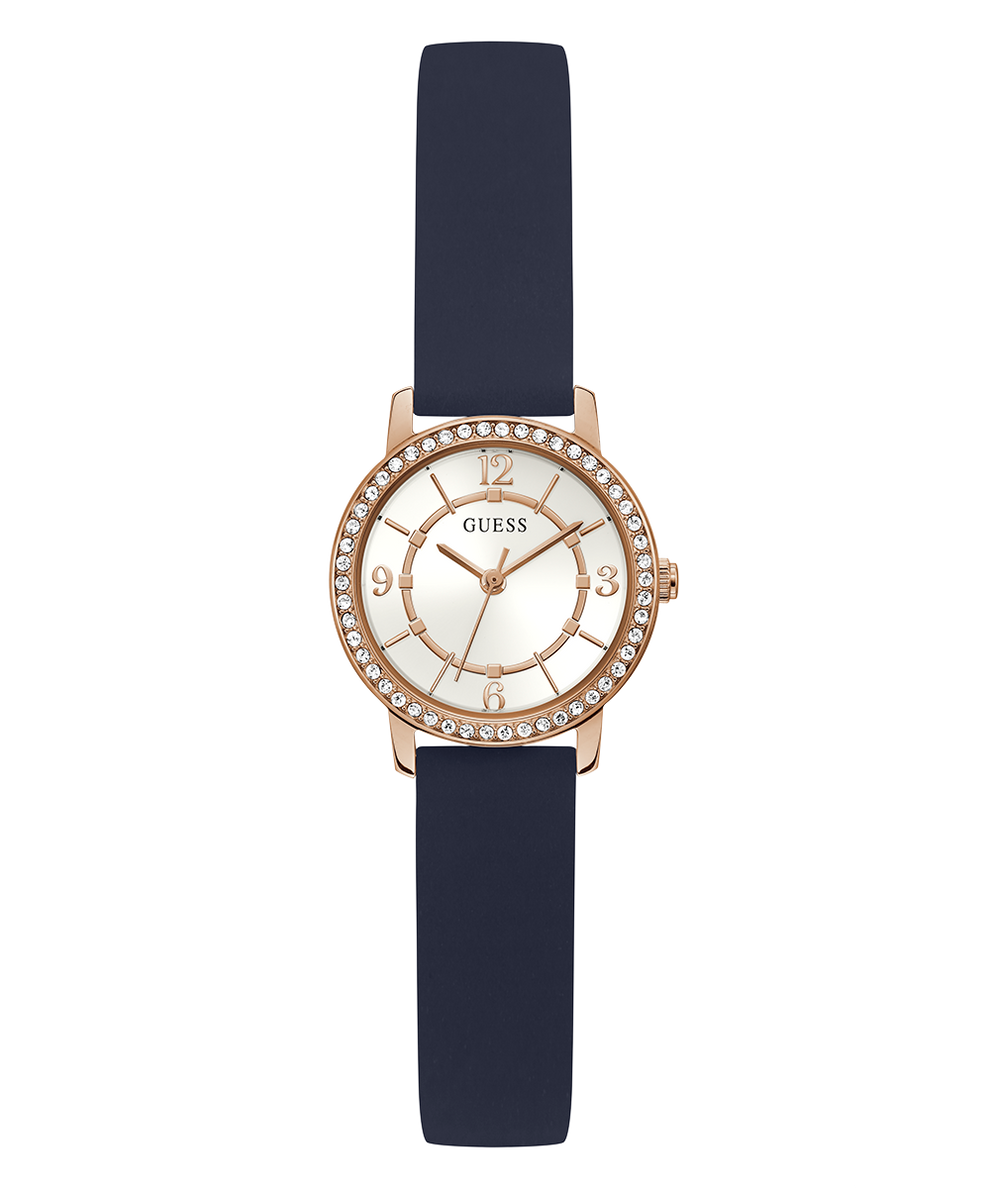 Guess navy blue watch women's hot sale