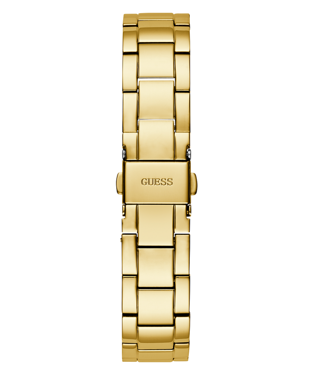 GUESS Ladies Gold Tone Day/Date Watch main image back view