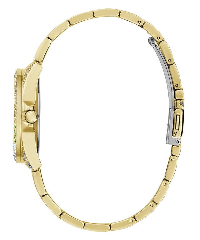 GW0475L3 GUESS Ladies Gold Tone Date Watch side view