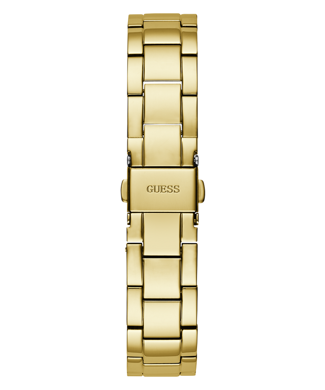 GW0475L3 GUESS Ladies Gold Tone Date Watch back view