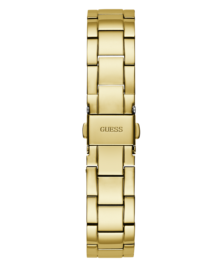 GW0475L3 GUESS Ladies Gold Tone Date Watch back view