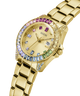 GW0475L3 GUESS Ladies Gold Tone Date Watch lifestyle angle