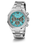 Reloj multifunción plateado para hombre GUESS