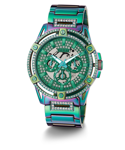 GUESS Mens Iridescent Multi-function Watch