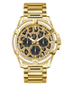 GW0497G4 GUESS Mens Gold Tone Multi-function Watch