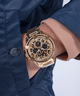 GW0497G4 GUESS Mens Gold Tone Multi-function Watch lifestyle