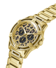 GW0497G4 GUESS Mens Gold Tone Multi-function Watch lifestyle angle