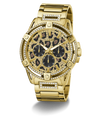 GW0497G4 GUESS Mens Gold Tone Multi-function Watch angle