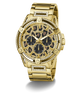 GW0497G4 GUESS Mens Gold Tone Multi-function Watch angle