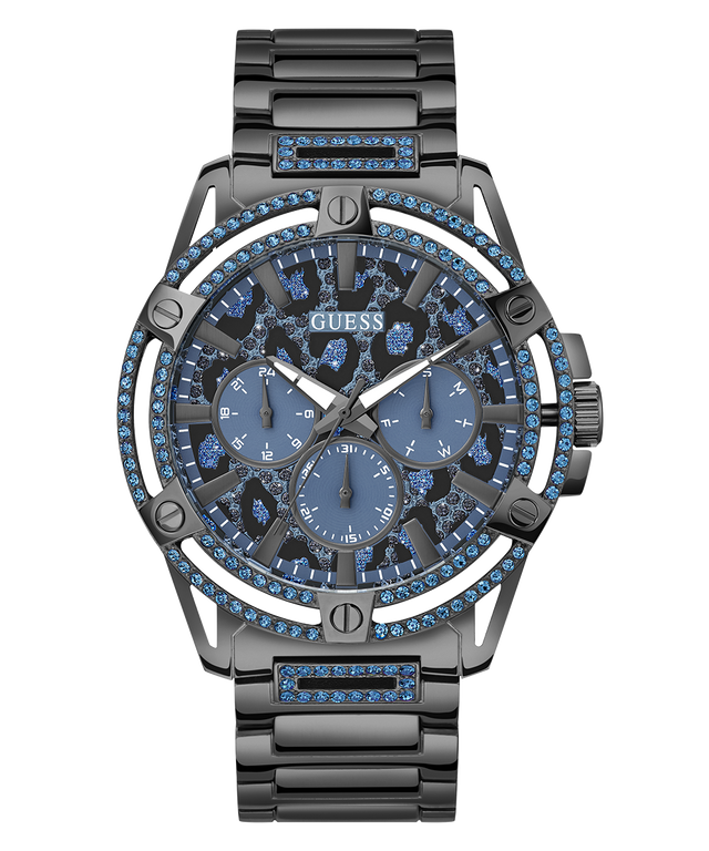 GW0497G5 GUESS Mens Gunmetal Multi-function Watch