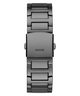 GW0497G5 GUESS Mens Gunmetal Multi-function Watch back view